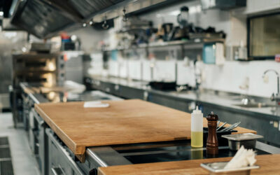 Dúvida a respeito das bancadas em cozinha industrial